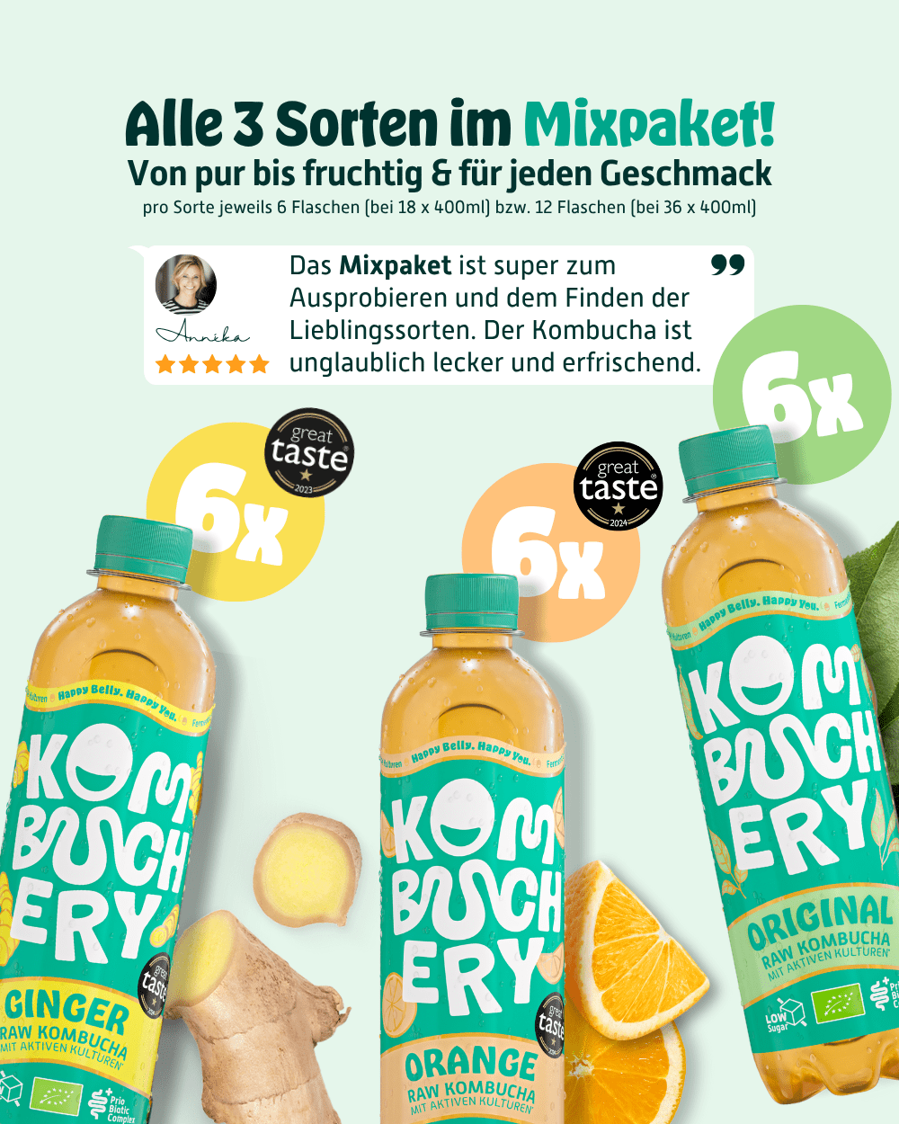 Mix Raw Kombucha